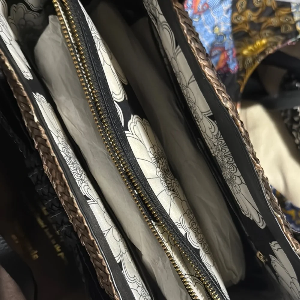 Brand New -Kate spades ♠️ Stylish Black and Brown Women's Bag brand new - Picture 9 of 11